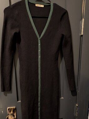 Marine Layer ribbed vneck dress